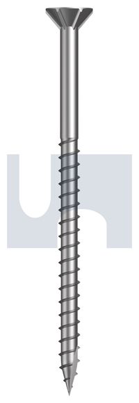 SCREW TI7 TIMBER DECK SS316 SQ DR 10 X 75